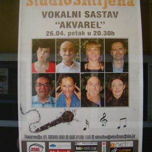 Zagreb, 2013. Koncert u Studiju Smijeha